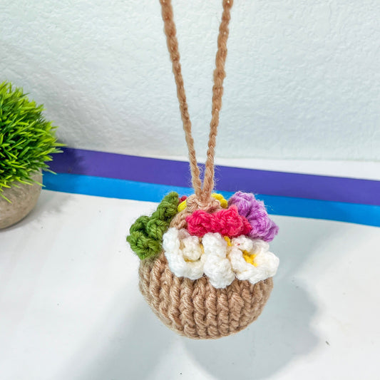 Crochet Plants (#2) | Car Rearview Mirror Decor | Plant Crochet | Plant Plushy