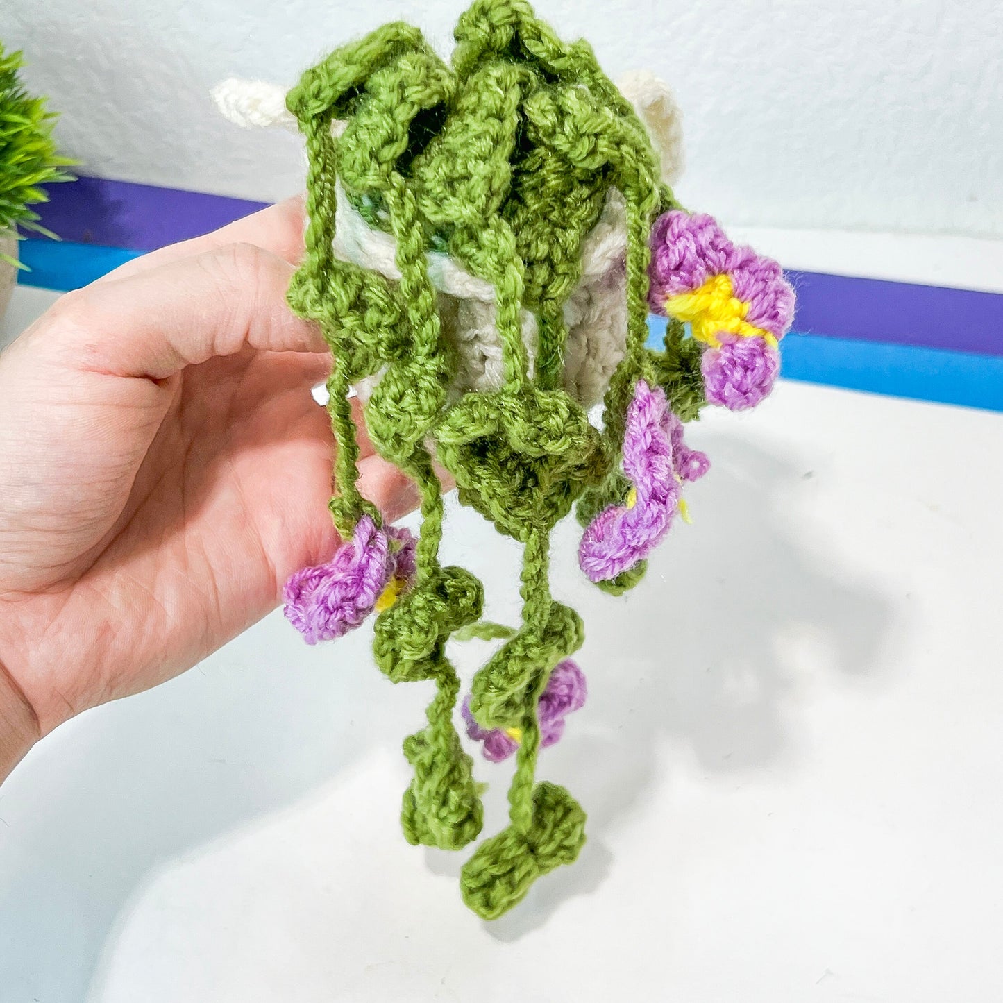 Plant Plushy (#18) | Car Rearview Mirror Decor | Plant Crochet | Plant Plushy #3