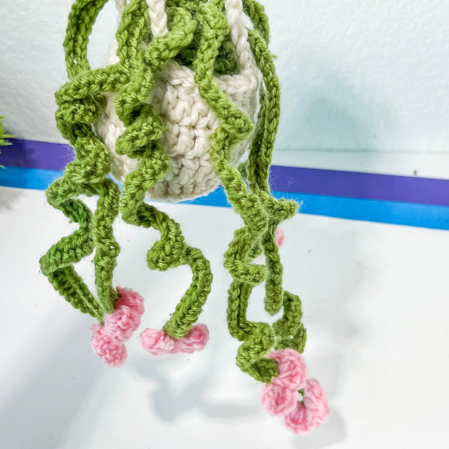 Plant Plushy (#12) | Car Rearview Mirror Decor | Plant Crochet | Plant Plushy