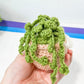 Houseplant Decor (#7) Crochet Hanging Plant, Car Charms, Crochet Potted Flower, Crochet Decor | Car Rearview Mirror Decor