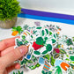 Boho Plant Stickers | Perfect Plant Lover Gift! | Add Ons for Gifts | Crochet Potted Flower, Crochet Decor