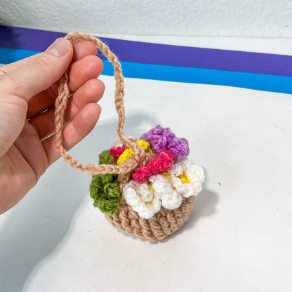 Crochet Plants (#2) | Car Rearview Mirror Decor | Plant Crochet | Plant Plushy