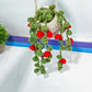 Crochet Potted Flower (#4) | Car Rearview Mirror Decor | Plant Crochet | Plant Plushy