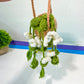 Crochet Potted Flower, (#5) | Car Rearview Mirror Decor | Plant Crochet | Plant Plushy
