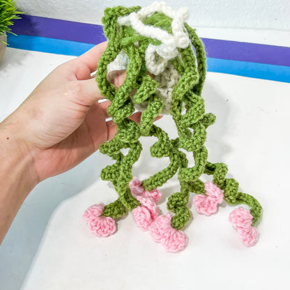 Plant Plushy (#12) | Car Rearview Mirror Decor | Plant Crochet | Plant Plushy
