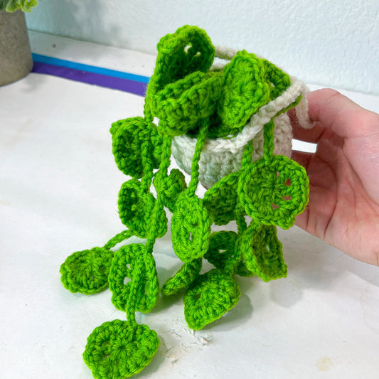 Crochet House Plants (#15) | Car Rearview Mirror Decor | Plant Crochet | Plant Plushy