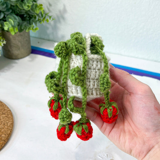 Crochet House Plants (#6) | Car Rearview Mirror Decor | Plant Crochet | Plant Plushy