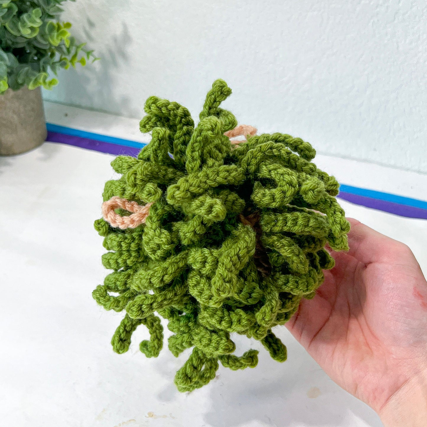 Crochet House Plants (#10) | Car Rearview Mirror Decor | Plant Crochet | Plant Plushy