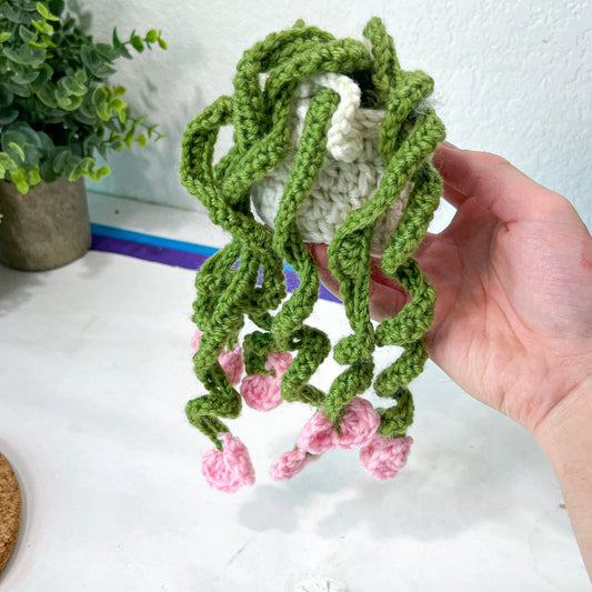 Plant Plushy (#12) | Car Rearview Mirror Decor | Plant Crochet | Plant Plushy