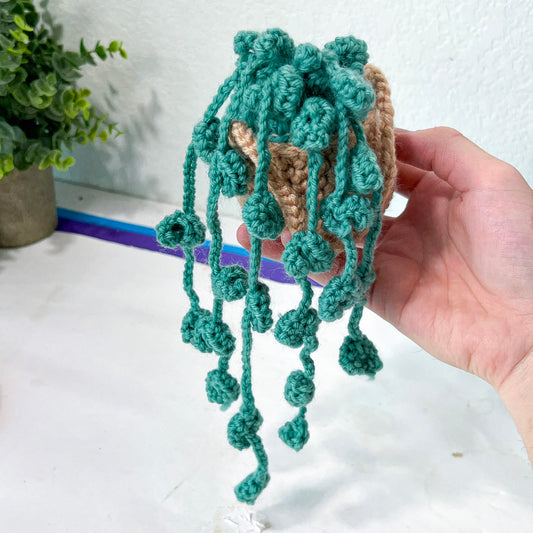 Crochet House Plants (#13) | Car Rearview Mirror Decor | Plant Crochet | Plant Plushy